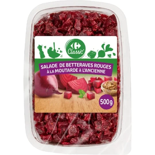 Salade betteraves rouges