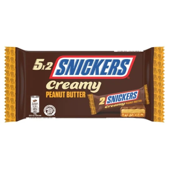 Creamy Barres chocolatées au beurre de cacahuète caramel aux éclats de nougat et de cacahuète