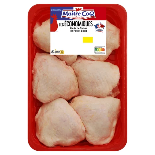 Haut de cuisse de poulet blanc Volaille Française