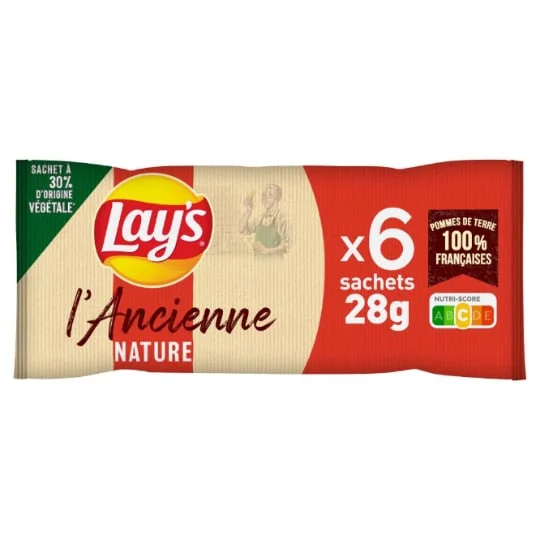 Chips à l'ancienne nature