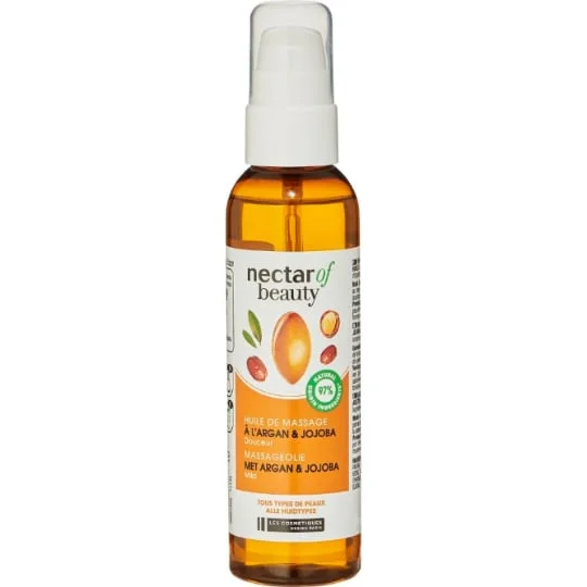 Huile de massage argan & jojoba