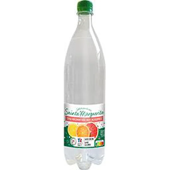 Eau gazeuse aromatisée aux agrumes