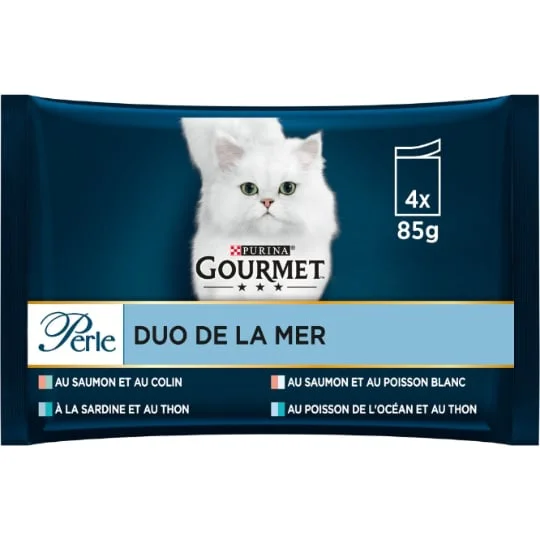 Pâtée pour chat aux poissons