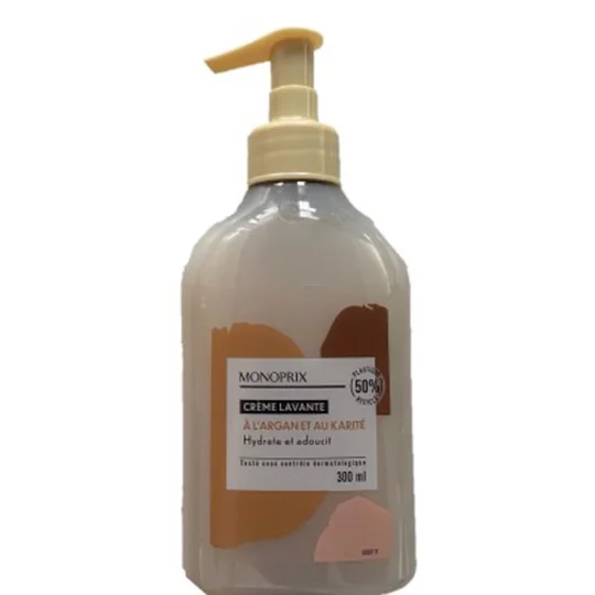 Crème lavante argan karité