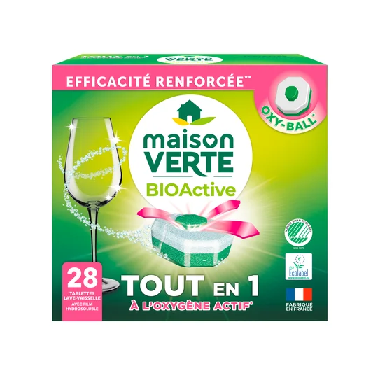 Tablettes lave-vaisselle BioActive x28
