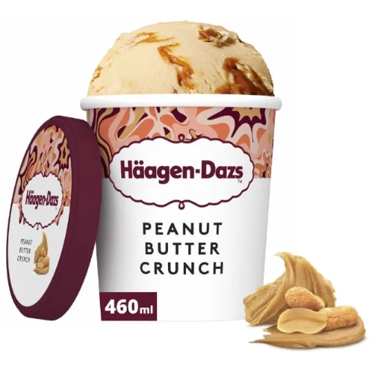 Crème glacée Beurre de cacahuètes