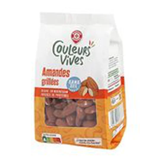 Amandes grillées Décortiquées - non salé