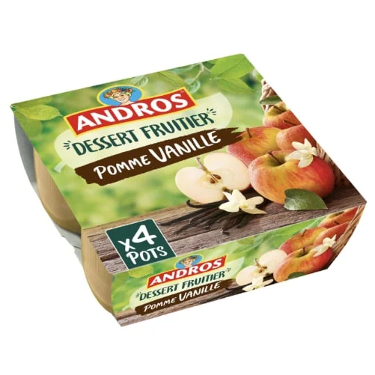 Compote pomme vanille