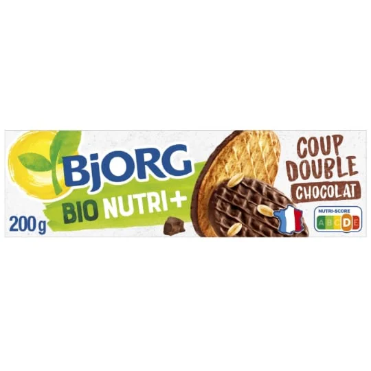 Biscuits chocolat noir bio