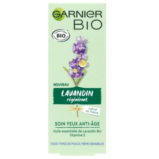 Soin yeux Anti-âge à l'huile essentielle de Lavandin Bio