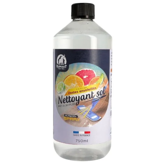 Bouteille spray nettoyant sol multipratic