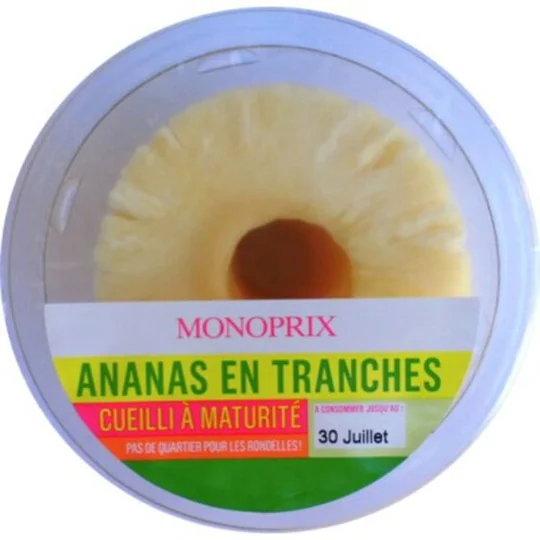 Ananas en tranches