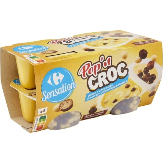 Dessert billes 3 chocolats vanille