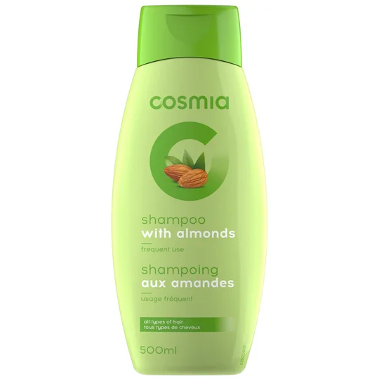 Shampoing aux amandes tous types de cheveux