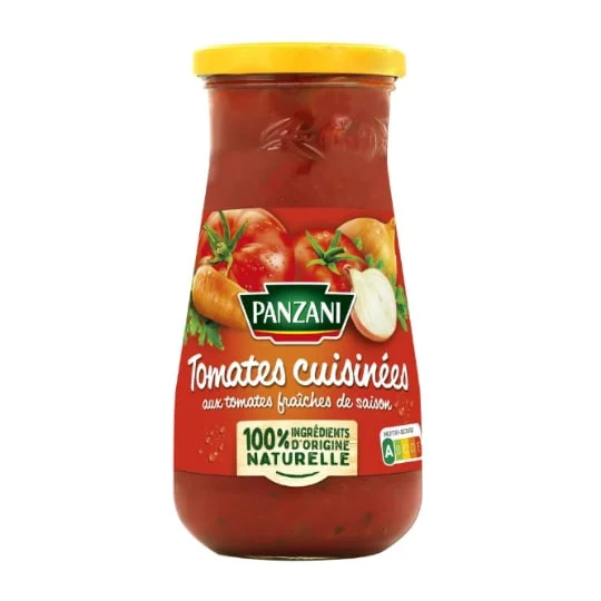 Sauce tomates mûres cuisinées