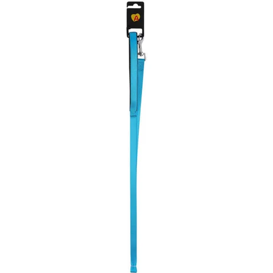 Laisse Basic Confort 25mm et 100cm pour Chien Bleu