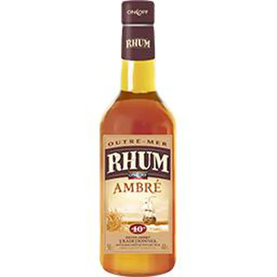 Rhum ambré traditionnel