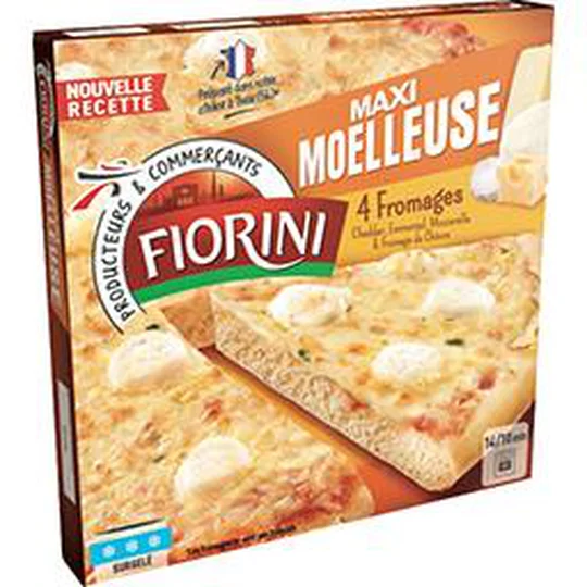 Pizza 4 fromages Maxi Moelleuse