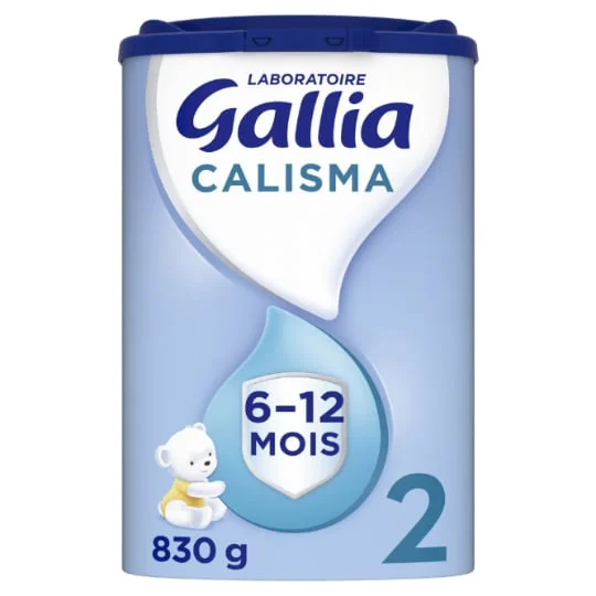 Lait bébé en poudre 2ème âge 6-12 mois Calisma