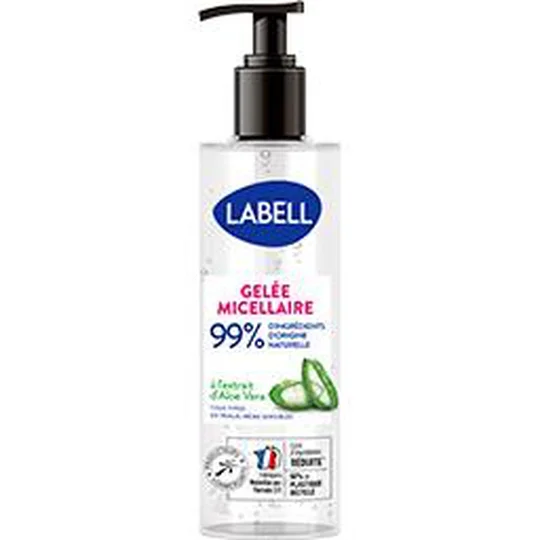 Gelée micellaire à l'aloe vera tous types de peaux