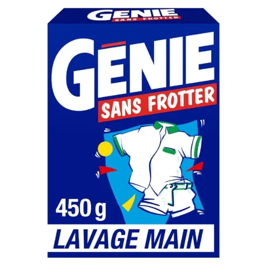 Lessive en poudre lavage à la main