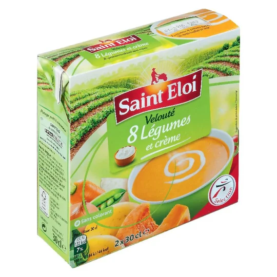 Velouté 8 légumes et crème