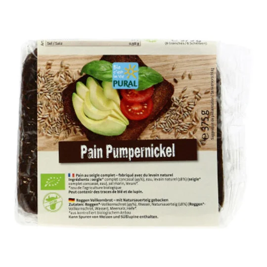 Pain Pumpernickel Bio