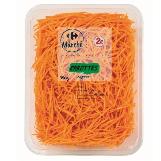 Carottes râpées