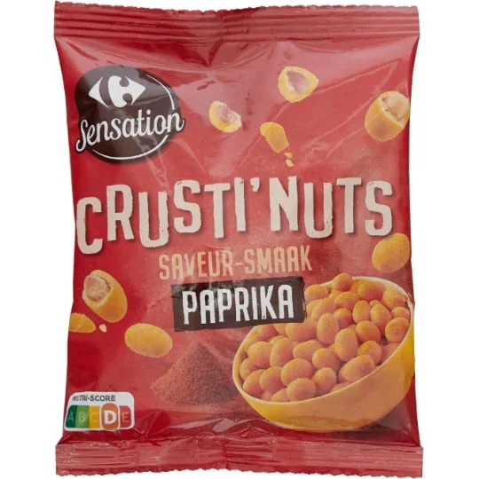 Gâteaux apéritif Crusti' Nuts paprika