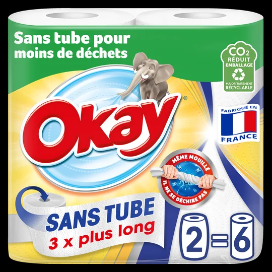 Essuie-tout sans tube