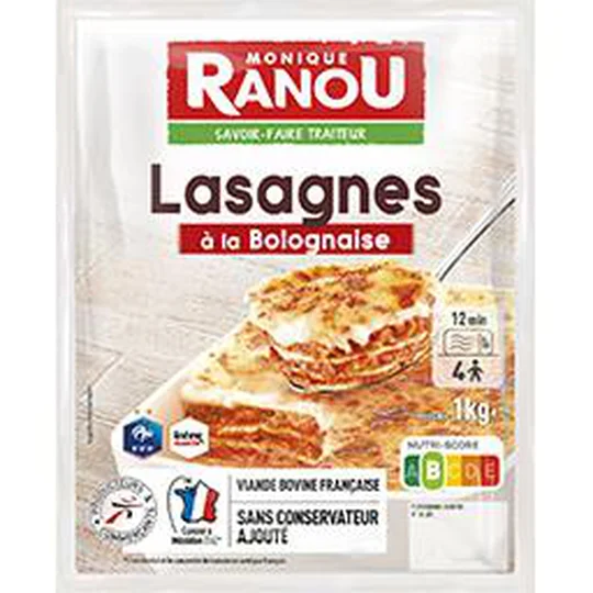Lasagnes à la bolognaise
