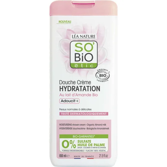Crème Douche Hydratant au Lait d'Amande