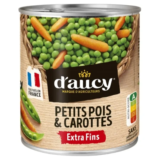 Petits pois carottes extra fins
