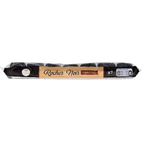 Chocolat rocher noir praliné