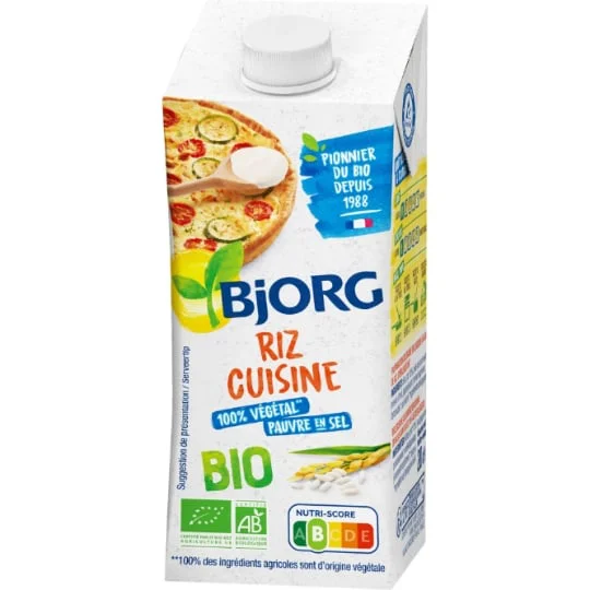 Sauce riz cuisine bio