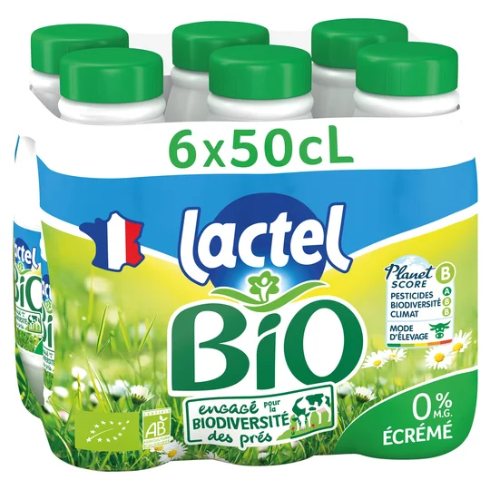 Lait écrémé BIO