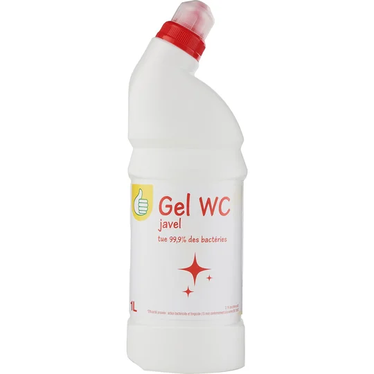 Gel WC avec javel