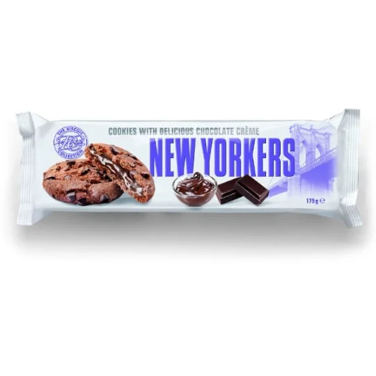 Cookies fourrés Chocolat Noir