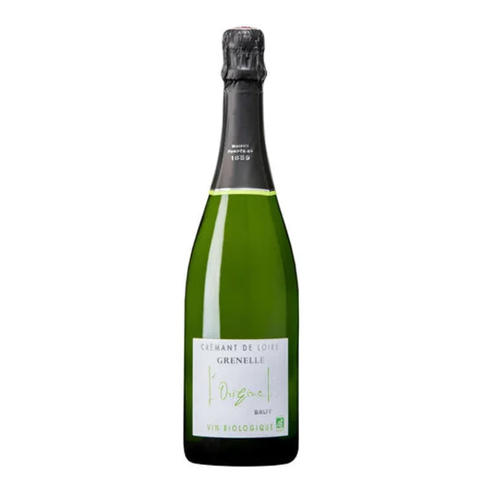 Crémant de Loire AOP, brut, bio