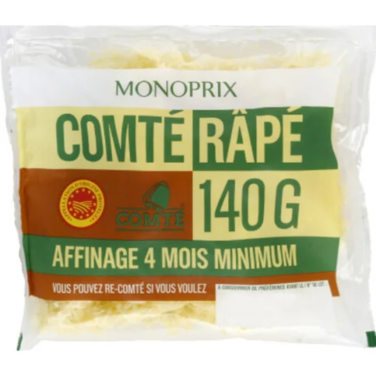 Comté râpé AOP
