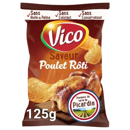 Chips classique poulet rôti