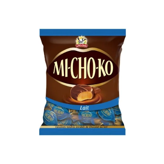 Bonbons caramel chocolat lait