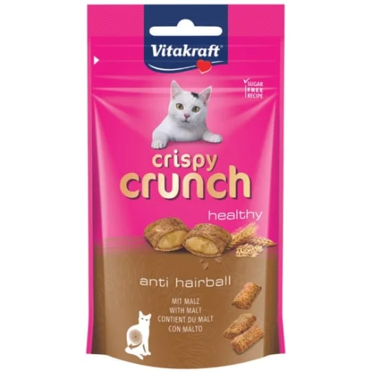Chat Crispy Crunch Au Malt (1 Sachet De )