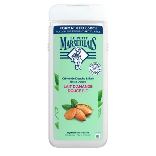 Gel Douche Lait D'Amande Douce