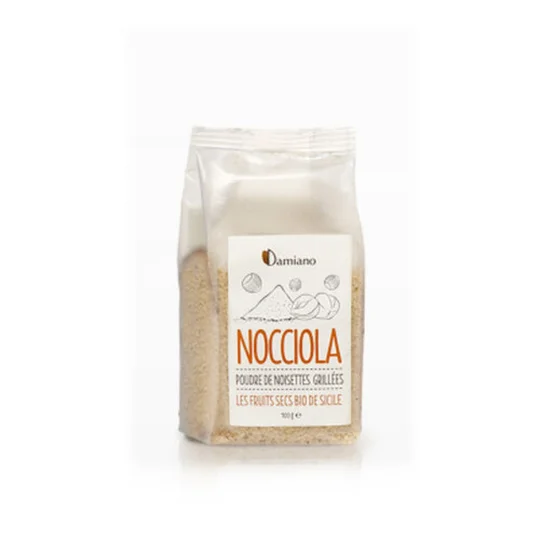 Poudre De Noisettes Grillées Bio