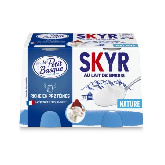 Yaourt skyr au lait de brebis nature