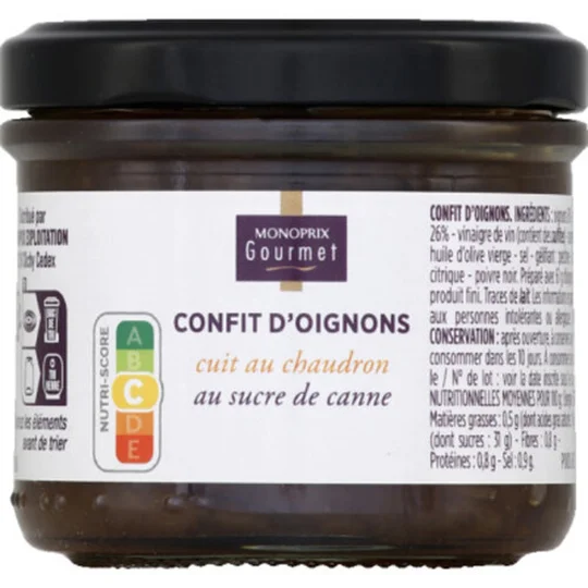 Monoprix Gourmet Confit Oignons
