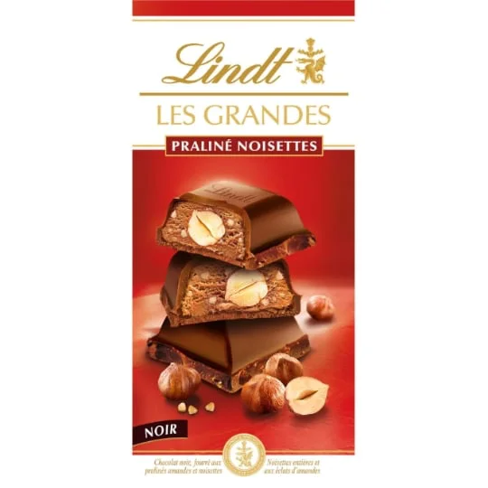 Chocolat noir praliné noisettes