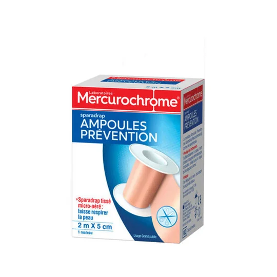 Mercurochrome Sparadrap Prévention Ampoules