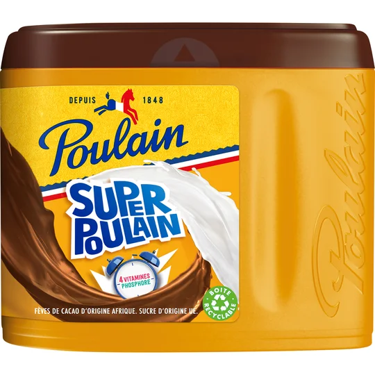 Chocolat en poudre Super Boîte